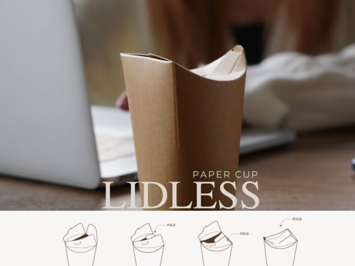 LIDLESS Paper Cup
