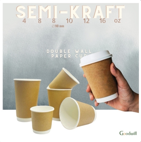 Semi-Kraft Paper Cup