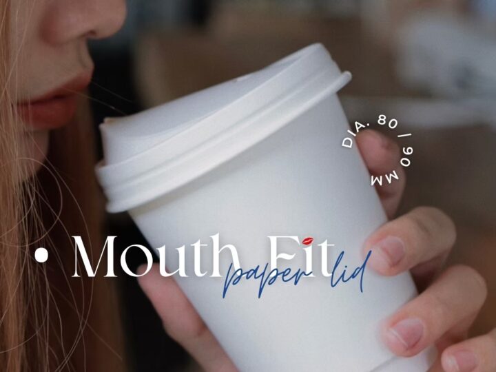 “Mouth fit” paper lid