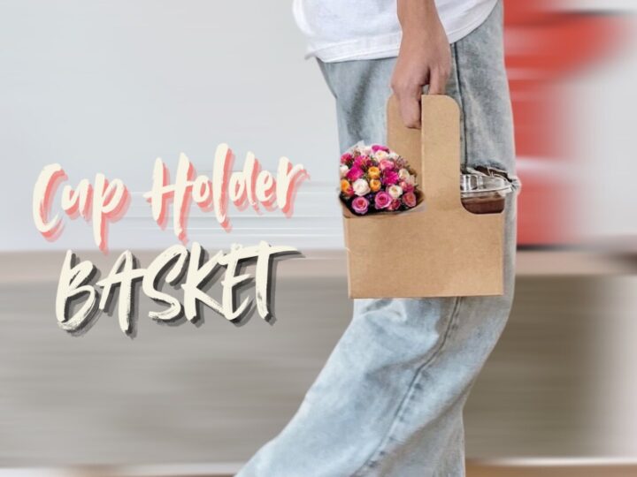 🌟 Cup Holder : BASKET model 🌟