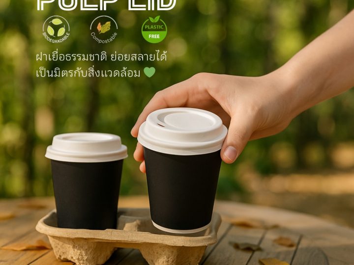 Pulp Lid: ฝาเยื่อกระดาษ