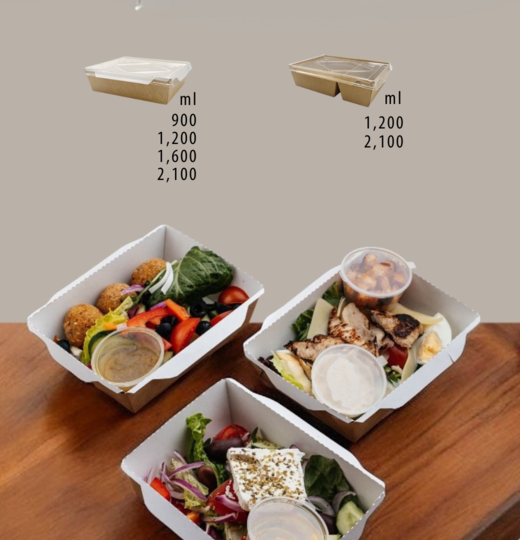 K&W / K&K Paper Tray with PET lid