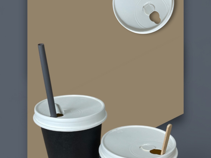 🌱 Sip & Straw Paper Lid