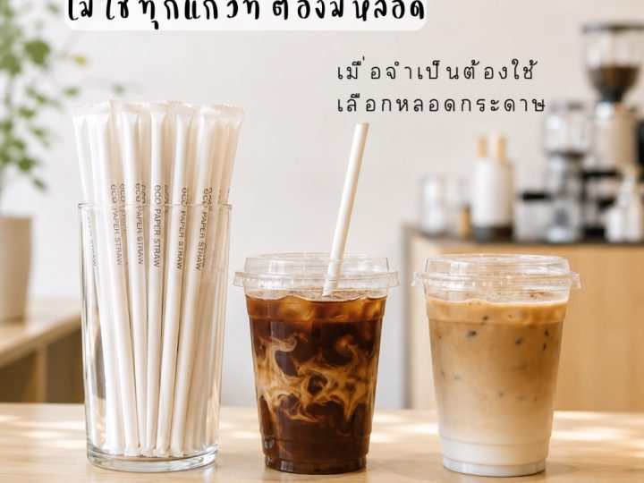 “หลอดกระดาษ”